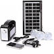 Gdlite3 Solar Lighting System with Flash Light 3 Lamps and USB Charging