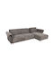 Mailo Corner Couch Bed with Reversible Angle Dark Gray 300x150x87cm