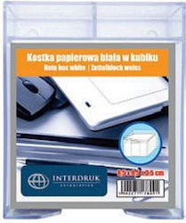 interDRUK Χαρτάκια σε Κύβο Λευκά 8.5x8.5εκ.