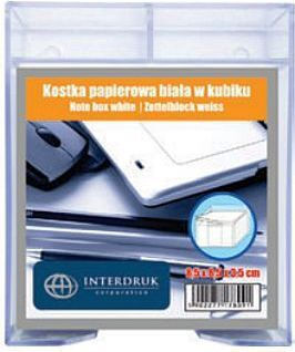 interDRUK Χαρτάκια Σημειώσεων σε Κύβο Λευκά 8.5x8.5εκ. PMIC056463_91