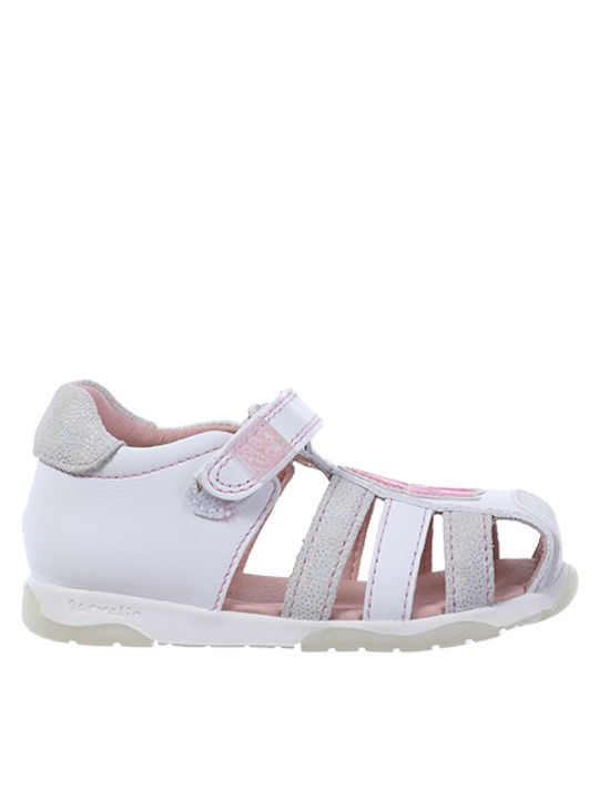 Garvalin Kinder Sandalen Weiß