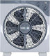 Elegant Box Fan 40W Διαμέτρου 30cm Γκρι