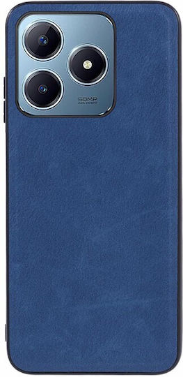 Coated Back Cover Δερμάτινο / Πλαστικό Μπλε (Realme C61)