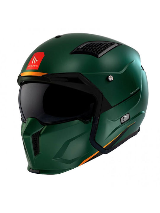 MT Streetfighter SV S A6 Green Mat Мотоциклетна...