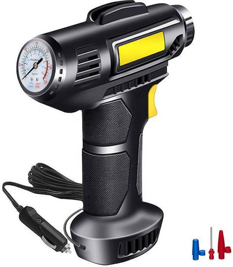 Τρόμπα Αυτοκινήτου 145PSI με Καλώδιο Αναπτήρα 12V