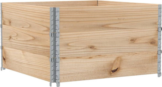 vidaXL Κολάρα Παλέτας 100x100x60.5εκ. 3τμχ