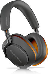 Bowers & Wilkins PX8 McLaren Edition Wireless/Wired Over Ear Headphones and Quick Charge Orange