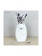 Synchronia Decorative Vase White
