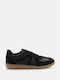 Sneakers Combinație Material Talpă Dublă 4270401-negru