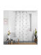 Spitishop Vorhang mit Grommets L-c Ariella Graue 140x240cm
