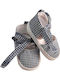 Nina Club Baby Espadrilles kariertes Blau