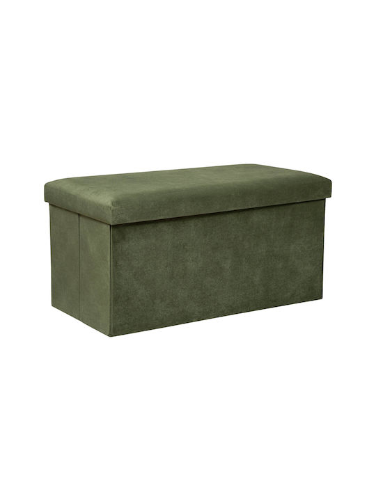 Bench Stool With Storage Space Upholstered In V...