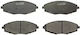Daewoo Matiz Brake Pads Klya Abe C10007abe