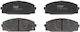 Brake Pads Toyota Hiace Iv Bus Lh1 Abe C12048abe