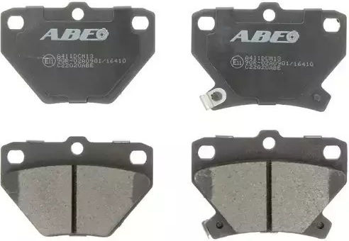 Накладки за спирачки Toyota Celica Zzt23 Abe C22020abe