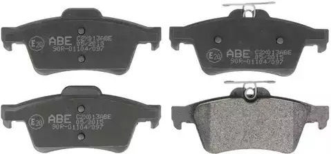 Plăcuțe de frână Fiat Croma 194 Abe C2x013abe