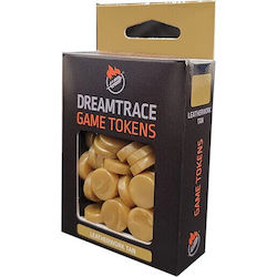 Dreamtrace Gaming Tokens Leatherwork Tan