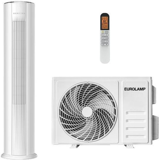 Eurolamp Zephyrus Aparate De Aer Condiționat Cu Invertor Comercial În Picioare Pe Podea 24000 BTU Cu Aer Conditionat Inverter Comercial R32 Și WiFi
