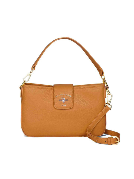 U.S. Polo Assn. Women's Bag Shoulder Tabac Brown