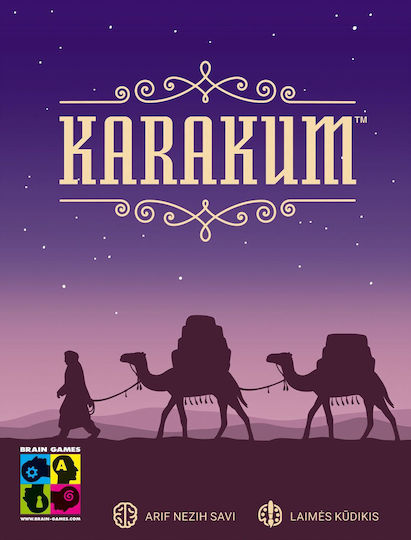 Board Game Karakum for 2-4 Players 8+ Years (EN) Brain Games
