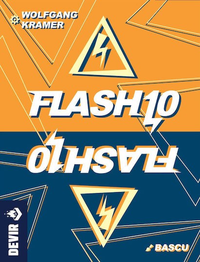 Επιτραπέζιο Παιχνίδι Flash 10 για 2-5 Παίκτες 8+ Ετών (EN) Devir