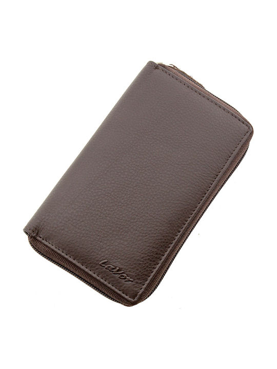 Lavor Leather Women's Wallet Brown