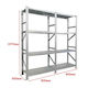 Green City International Dexions Verzinkt 180x50x197,2cm mit 4 Regalen