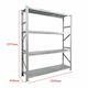 Green City International Ραφιέρα Dexion Γαλβανιζέ 150x40x197.2εκ. με 4 Ράφια