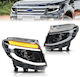 Carner Front Lights Led for Ford Ranger Volkswagen T6 2012-2015 2pcs