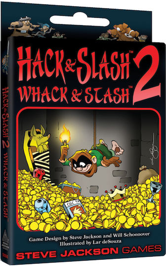 Разширение на играта Hack & Slash 2 Whack & Slash за 1-4 играчи 10+ години (EN) Steve Jackson Games