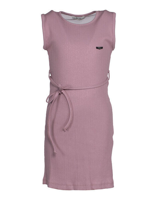 Evita Kids Dress Purple