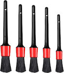 Brushes Cleaning for Interior Plastics - Dashboard Car 5pcs