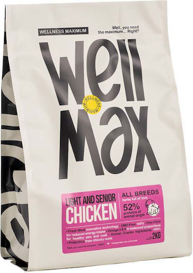 Wellmax Adult Dog Chicken Light & Senior 2kg