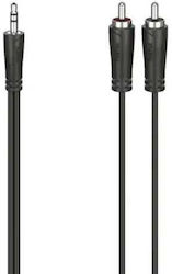 HAMA 3,5 mm Male-2x RCA De Sex Masculin 5m 00205112