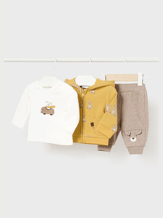 Mayoral Kids Sweatpants Set 3pcs