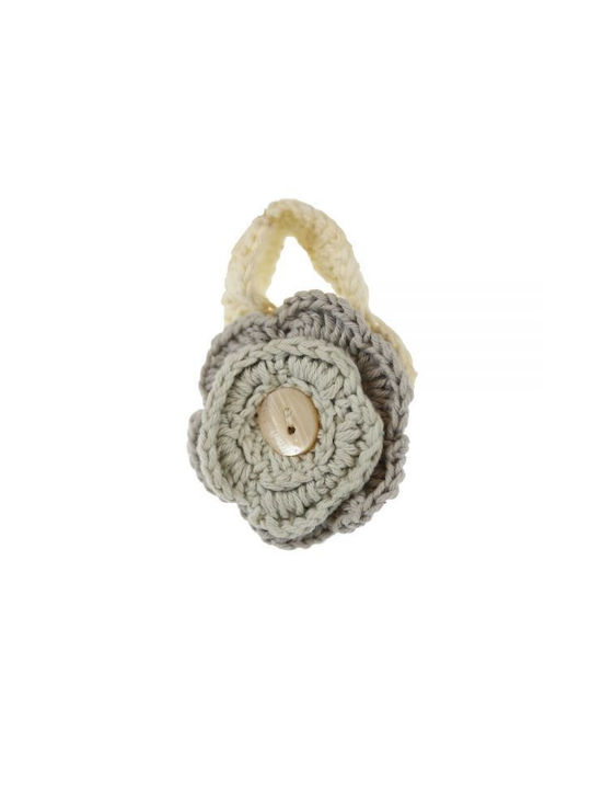 Knitted Towel Ring Sky Blue