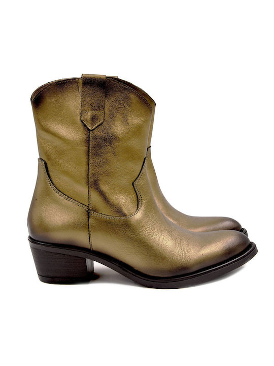 Belang Damen Knöchelstiefel Goldene