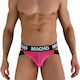 Macho Underwear Jockstrap Sexy pentru bărbați Roz
