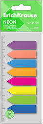 Bookmarks Erichkrause Neon Arrows 12x45mm 200pcs 8colors 61559