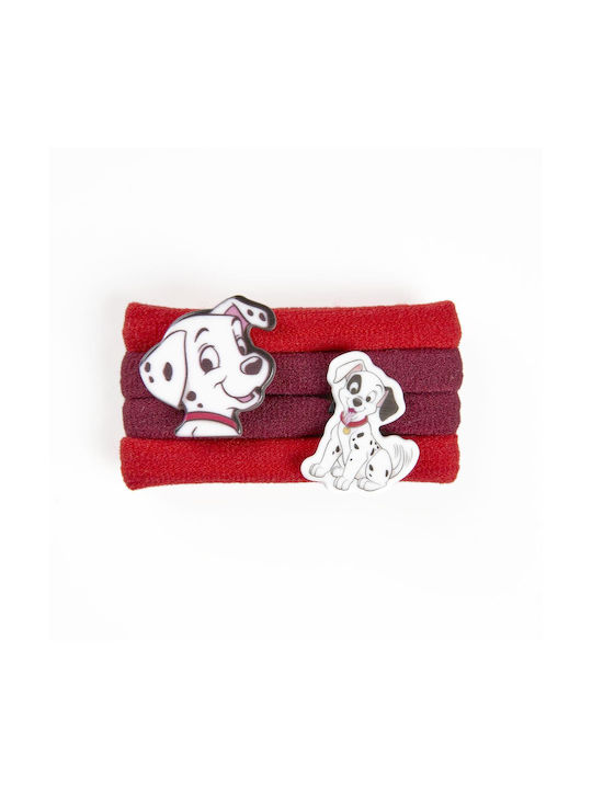 Cerda Kids Hair Ties Set 101 Dalmatians 4pcs