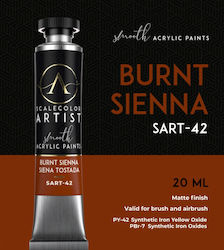 Scale Colour Artist Range Burnt Sienna 20ml