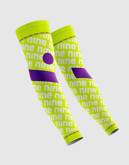 Ninesquared Elbow Braces Big Logo 5 Yellow T00bl5y