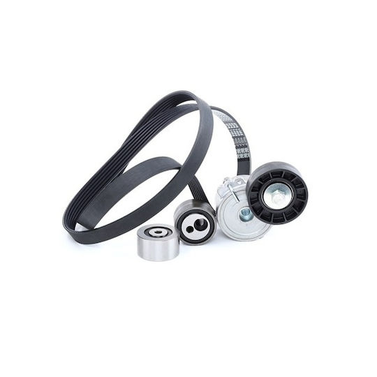 Set Drive Belt Citroen Jumpy Chassis Plate Bu Bv Bw Bx Contitech 6pk1468k1