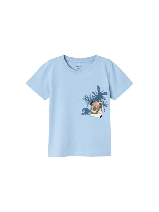 Name It Kids Blouse Short Sleeve Blue