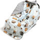 La Millou Car Seat Cover Blue Fly Me To The Moon Sky-grey