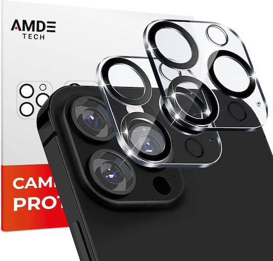Amdetech iPro+ Kameraschutz Gehärtetes Glas Transparent für das iPhone 13 Pro / 13 Pro Max
