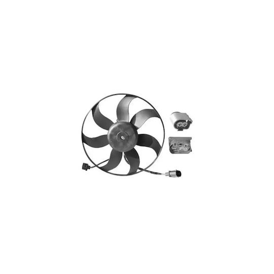 Ventilator Radiator Mini Mini Cabriolet R57 Tyc 837-1011