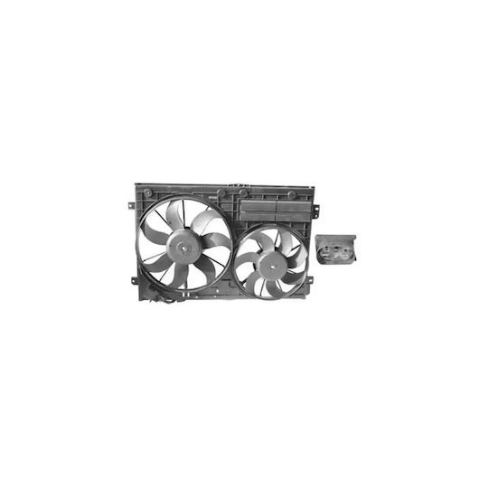 Ventilator Radiator Vw Scirocco 137 138 Tyc 837-1006