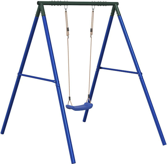 vidaXL Κούνια Κρεμαστή Μεταλλική 185x185x185εκ. Μπλε