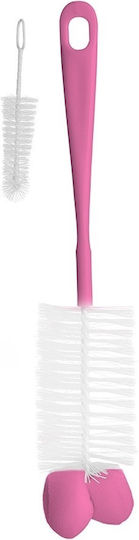 Babyono Reinigungsbürste für Babyflaschen Rosa 3Stück